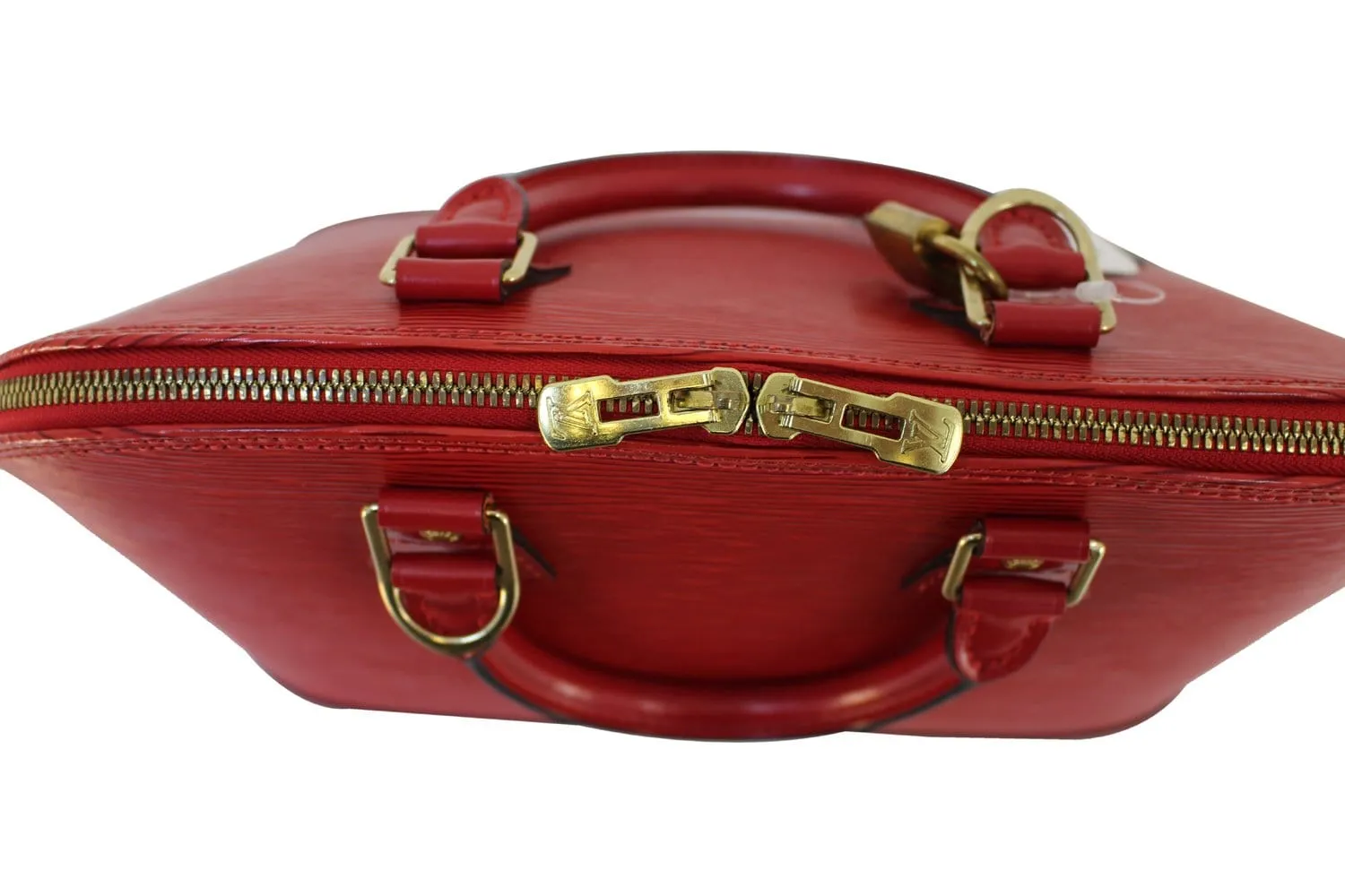 Louis vuitton Used Handbag Epi Leather Red Alma PM