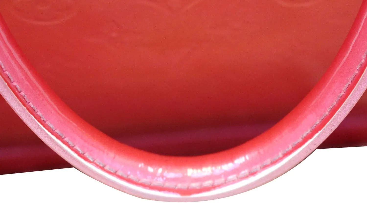 LOUIS VUITTON Vernis Leather Alma GM Pink Handbag