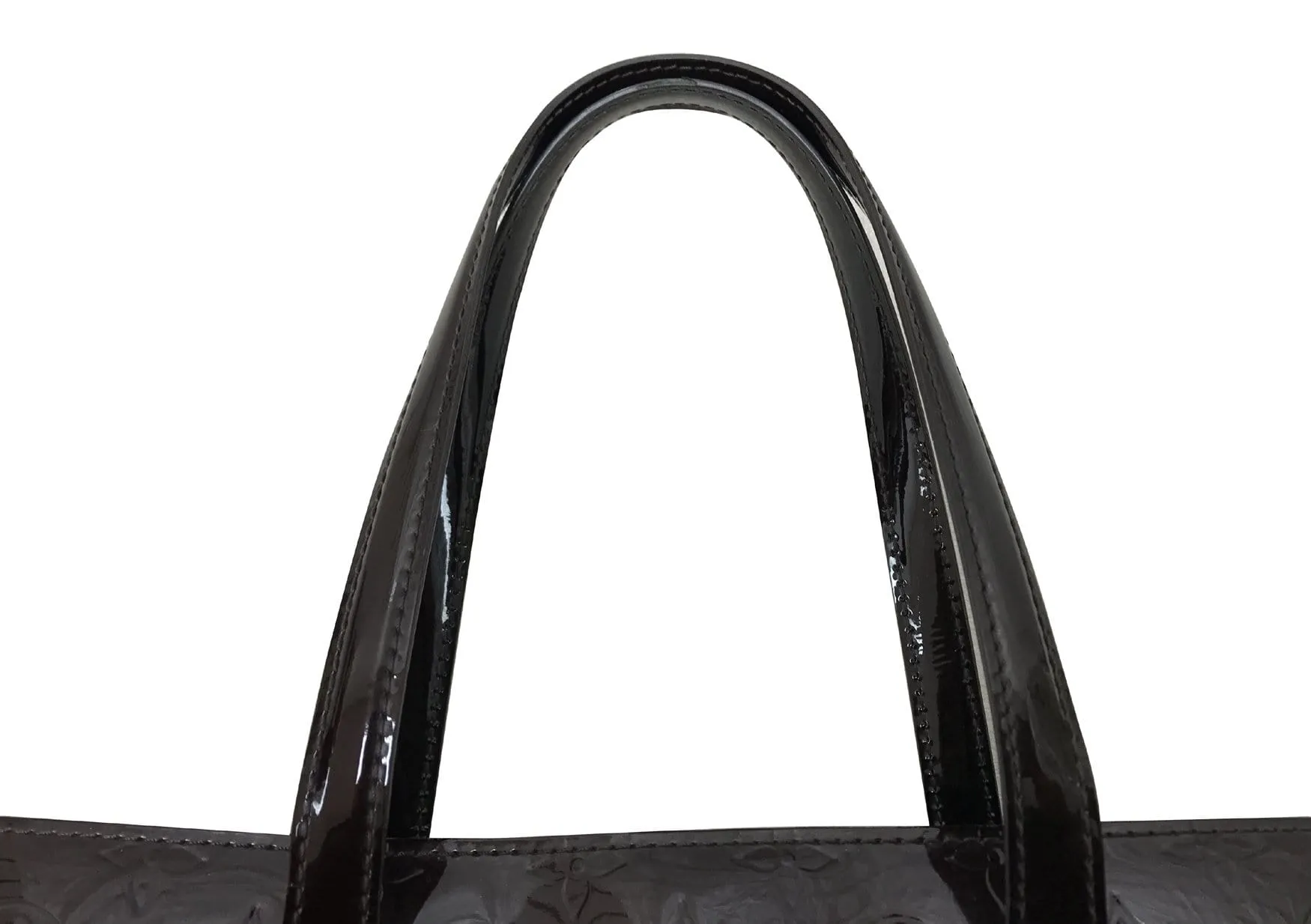 LOUIS VUITTON Vernis Leather Wilshire GM Satchel Wine Red