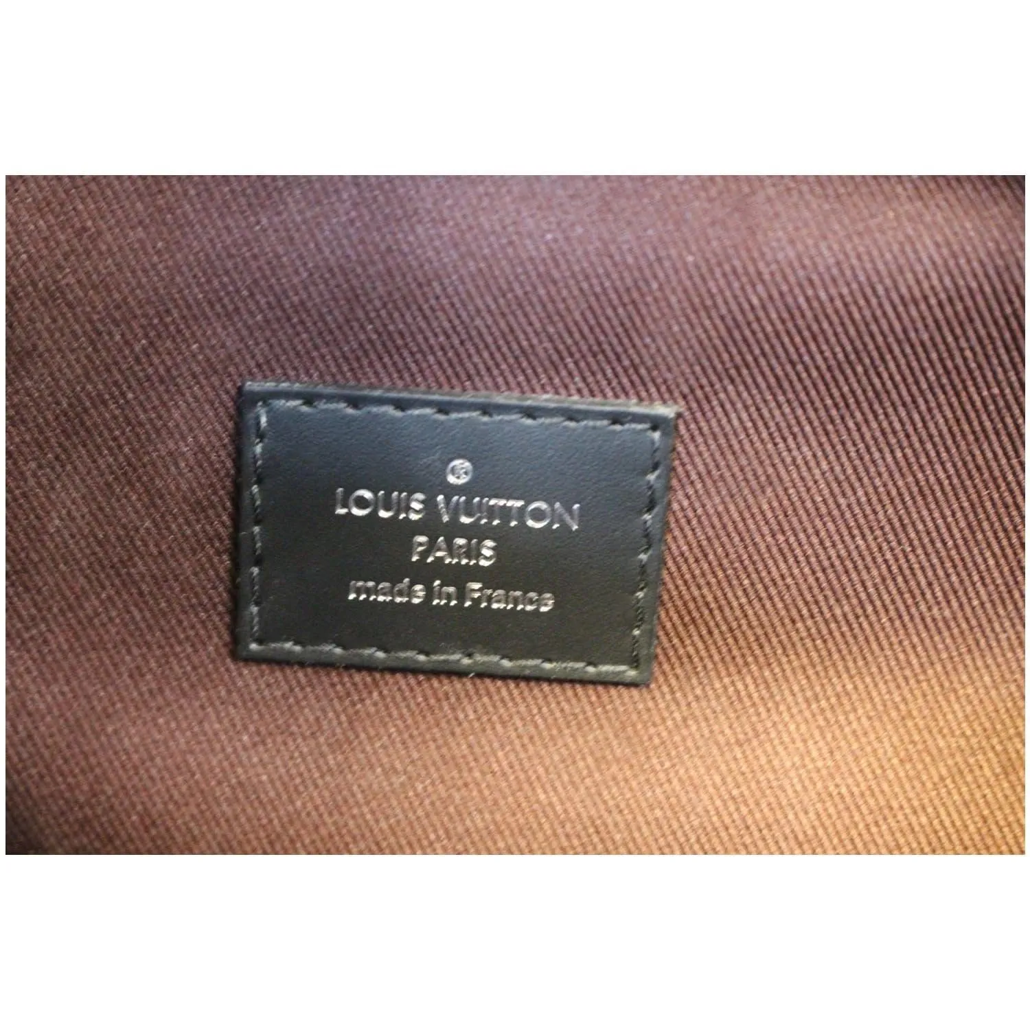 LOUIS VUITTON Zack Monogram Macassar Canvas Backpack Bag