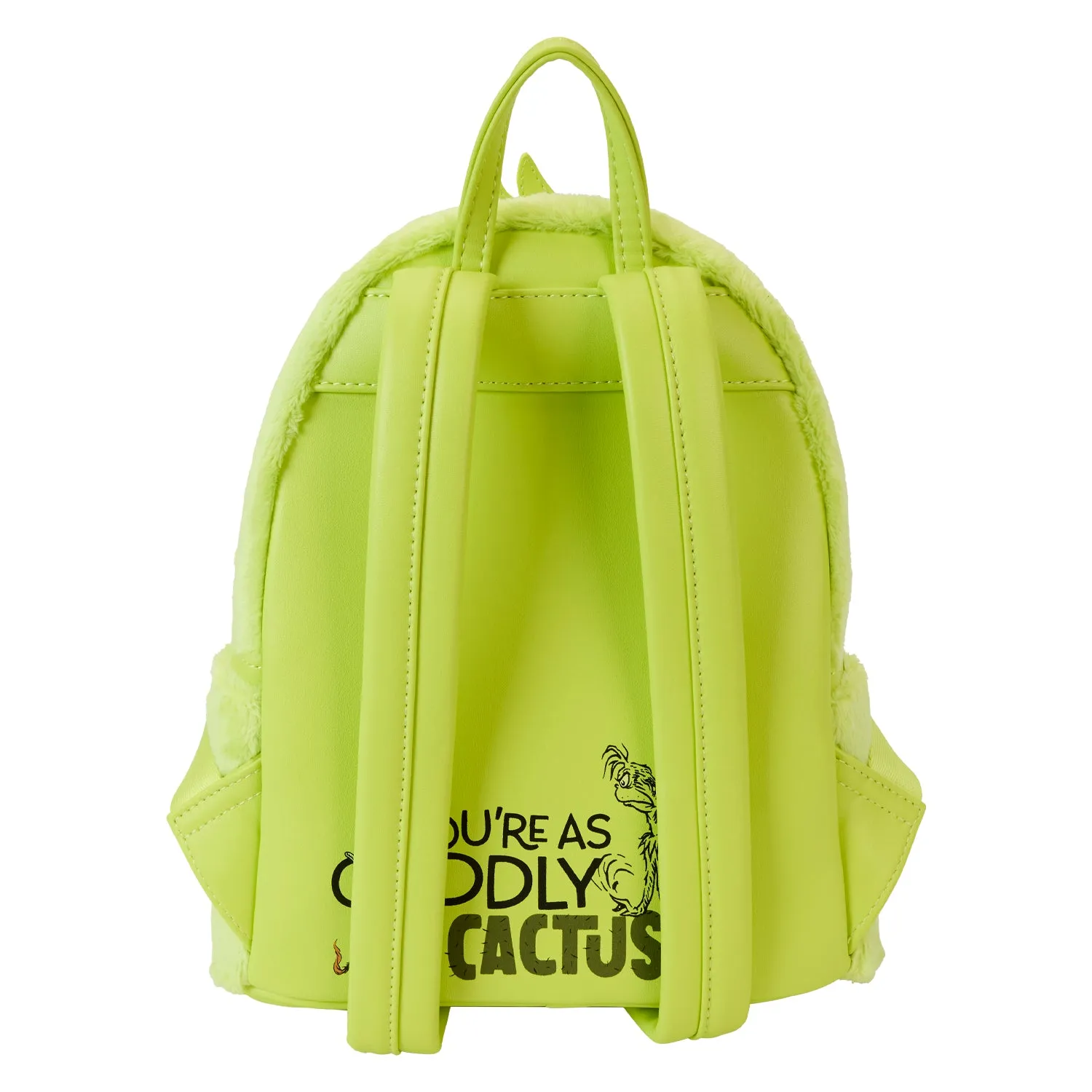 Loungefly Dr Seuss Plush Grinch Light Up Cosplay Mini Backpack