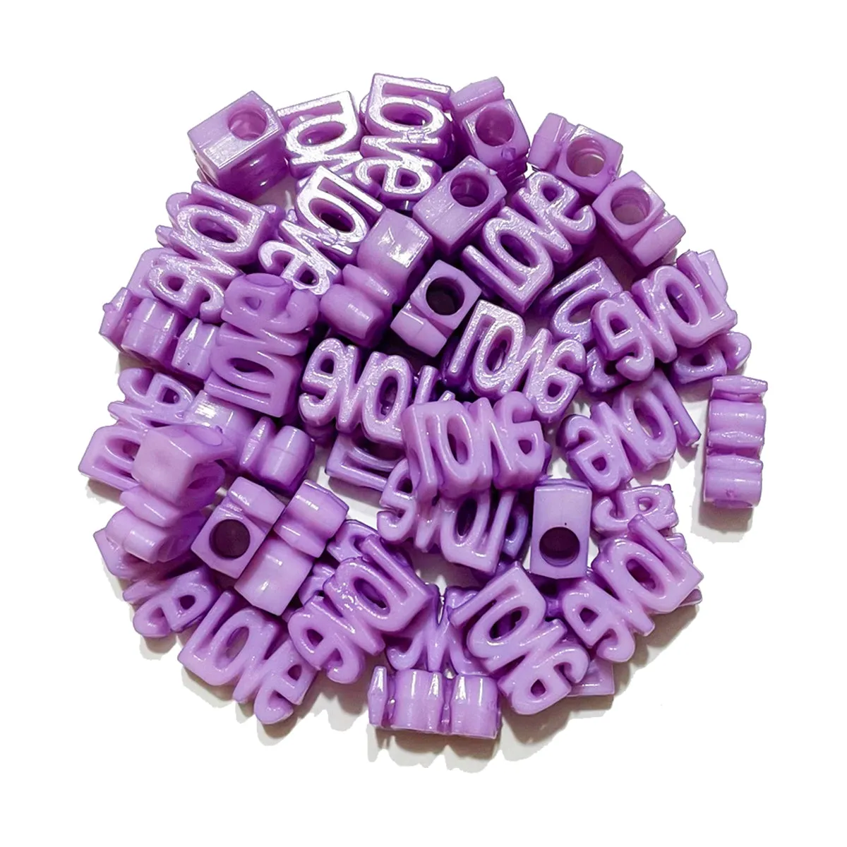 LOVE Hair Beads