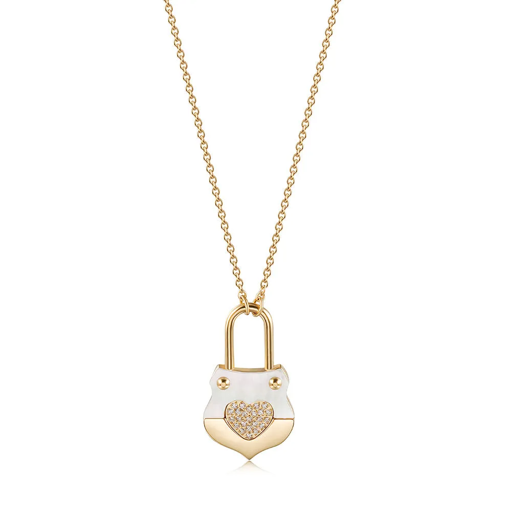 Love handbag necklace-NSSN783ST