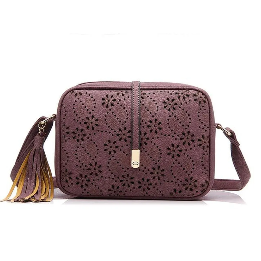 <bold>Crossbody / Shoulder Bag <br>Vegan-Leather