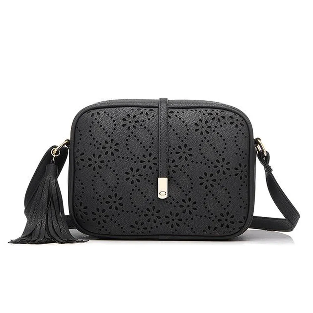 <bold>Crossbody / Shoulder Bag <br>Vegan-Leather