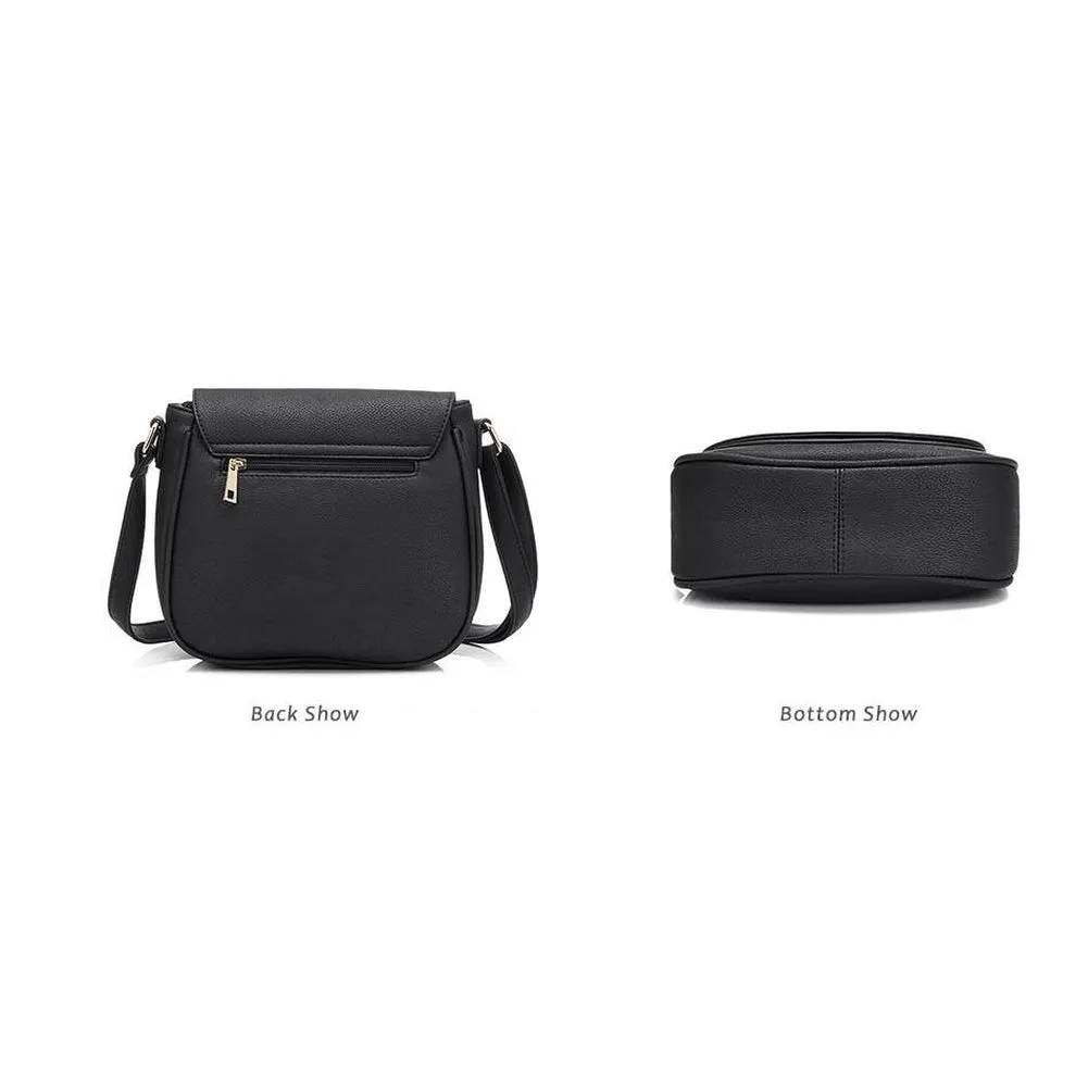 <bold>Crossbody / Shoulder Bag <br>Vegan-Leather