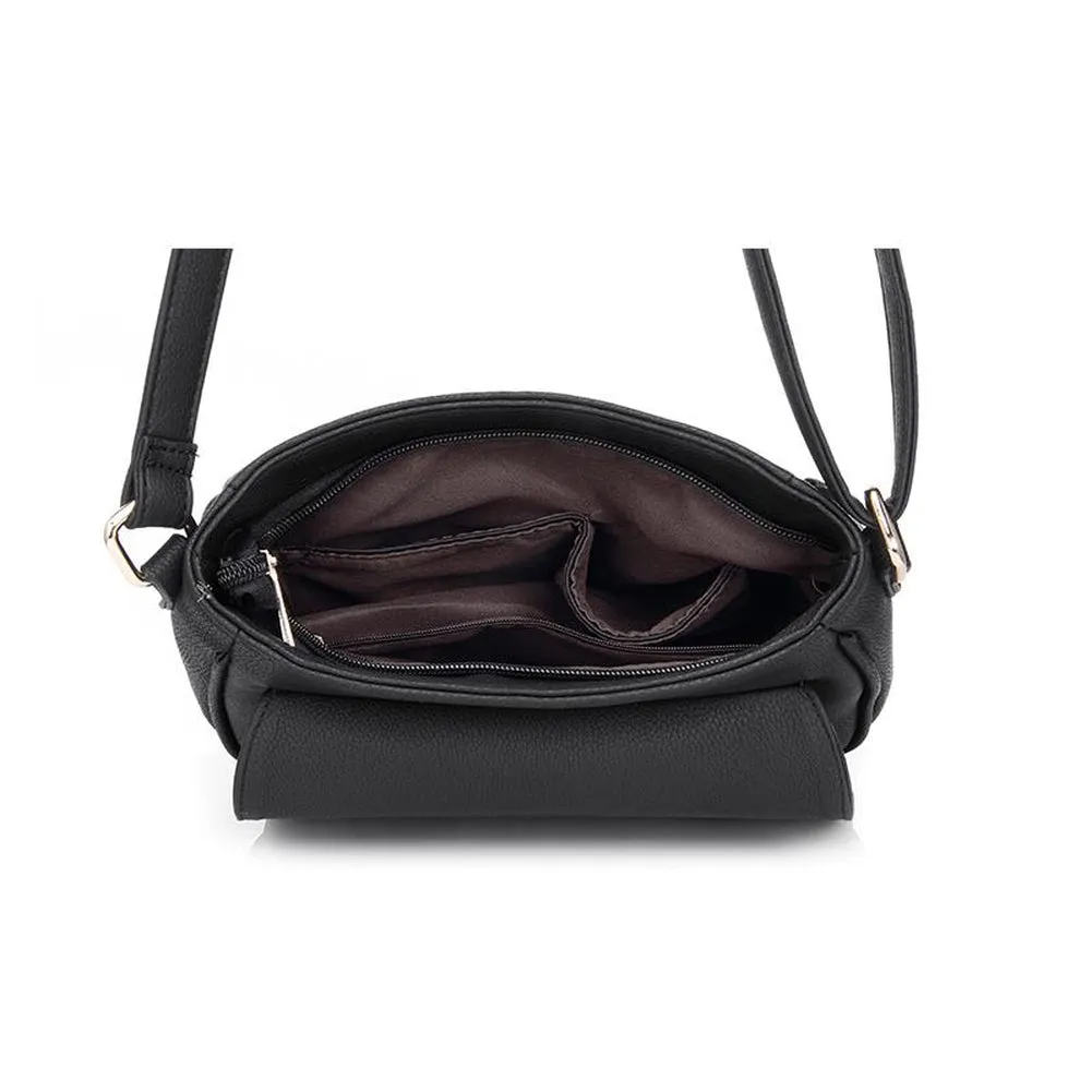 <bold>Crossbody / Shoulder Bag <br>Vegan-Leather