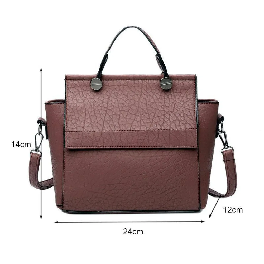 <bold>Messenger / Crossbody Bag  <br>Vegan-Leather
