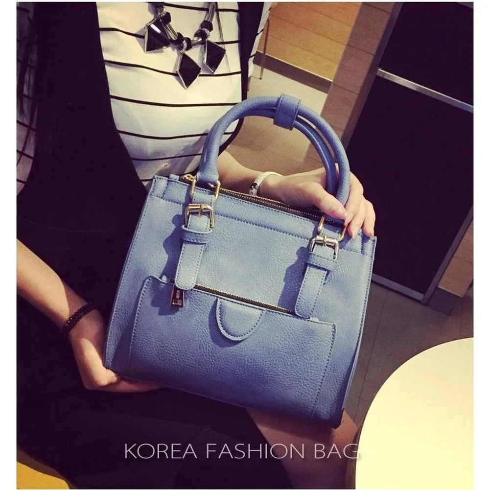 <bold>Messenger / Shoulder Bag  <br>Vegan-Leather