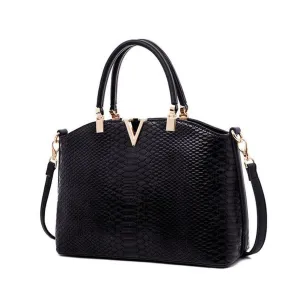 <bold>Satchel / Crossbody Bag  <br>Vegan-Leather