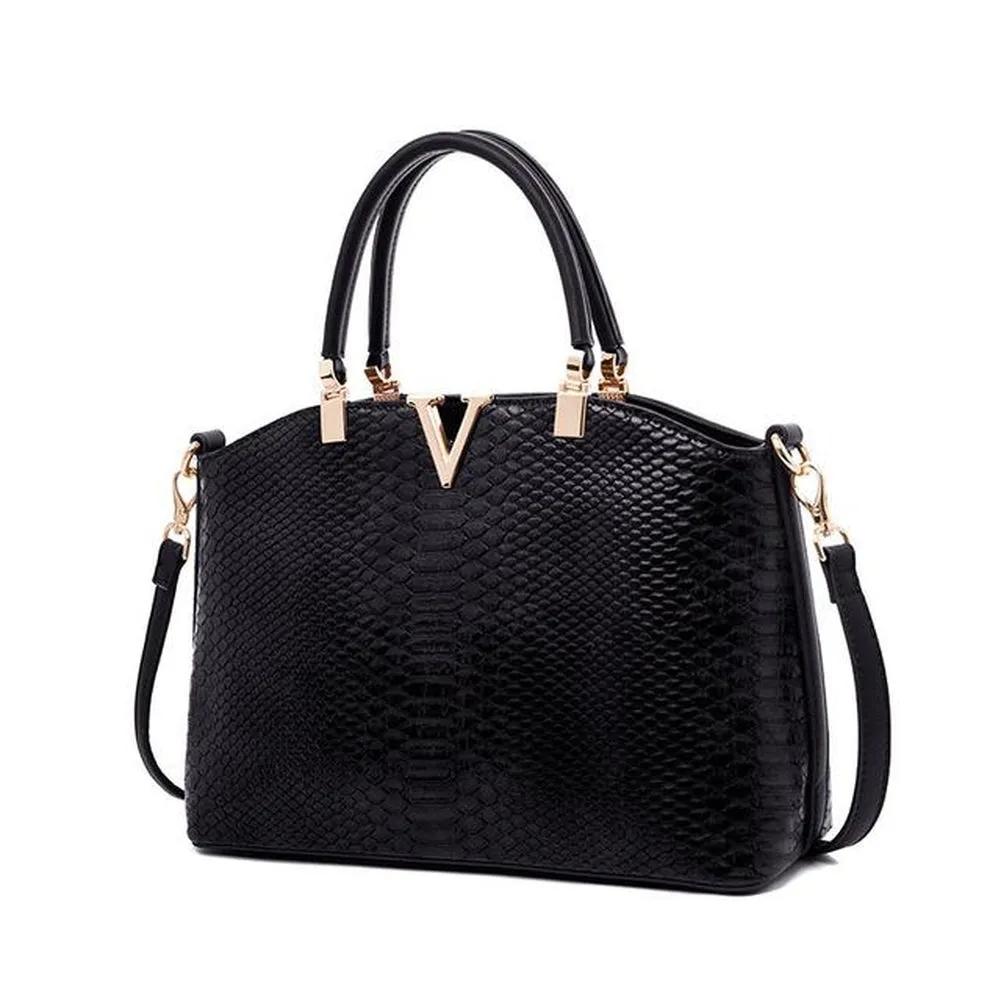 <bold>Satchel / Crossbody Bag  <br>Vegan-Leather
