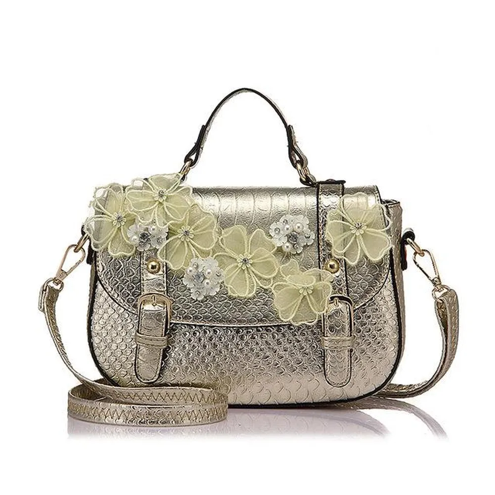 <bold>Satchel / Shoulder Bag <br>Vegan-Leather