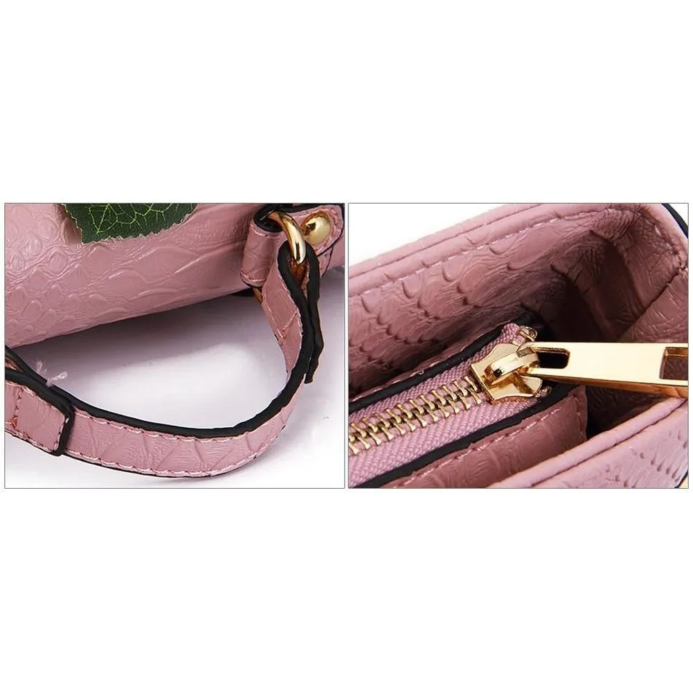 <bold>Satchel / Shoulder Bag <br>Vegan-Leather
