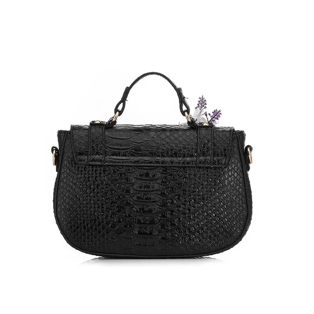 <bold>Satchel / Shoulder Bag <br>Vegan-Leather