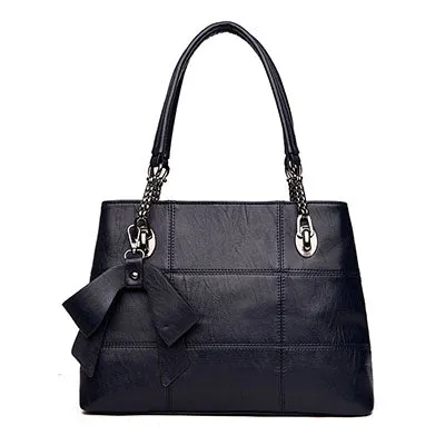 <bold>Satchel  / Tote  Bag <br>Genuine-Leather