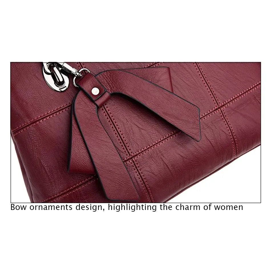 <bold>Satchel  / Tote  Bag <br>Genuine-Leather