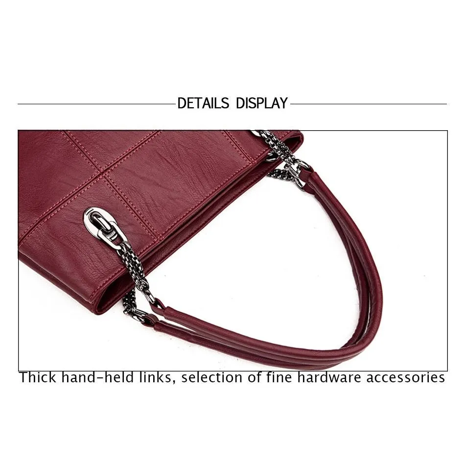 <bold>Satchel  / Tote  Bag <br>Genuine-Leather