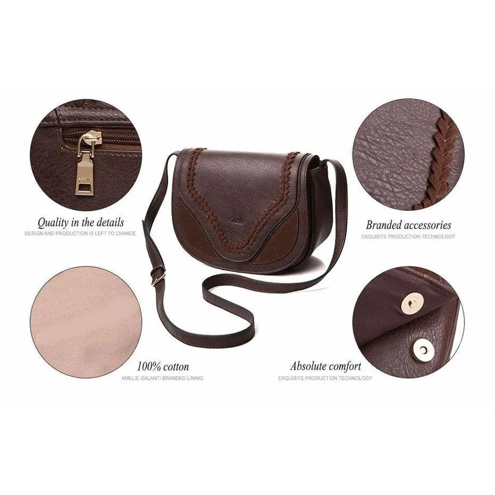 <bold>Shell  / Crossbody Bag  <br>Vegan-Leather
