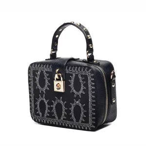 <bold>Top-Handle Bag & Satchel <br>Vegan-Leather