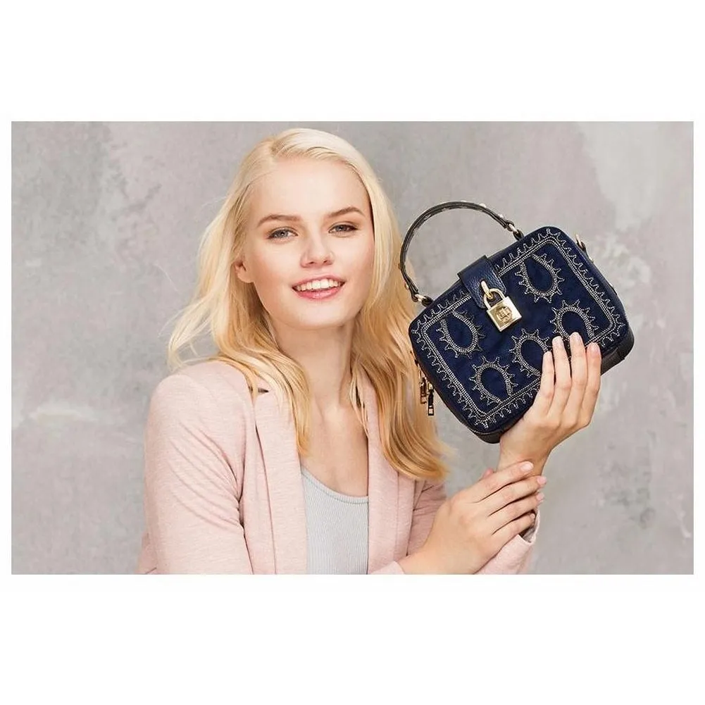 <bold>Top-Handle Bag & Satchel <br>Vegan-Leather