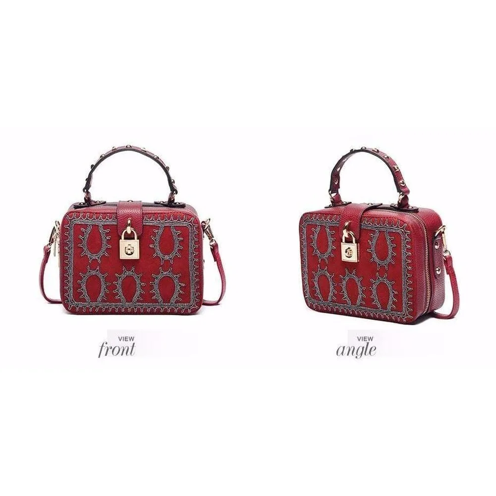 <bold>Top-Handle Bag & Satchel <br>Vegan-Leather