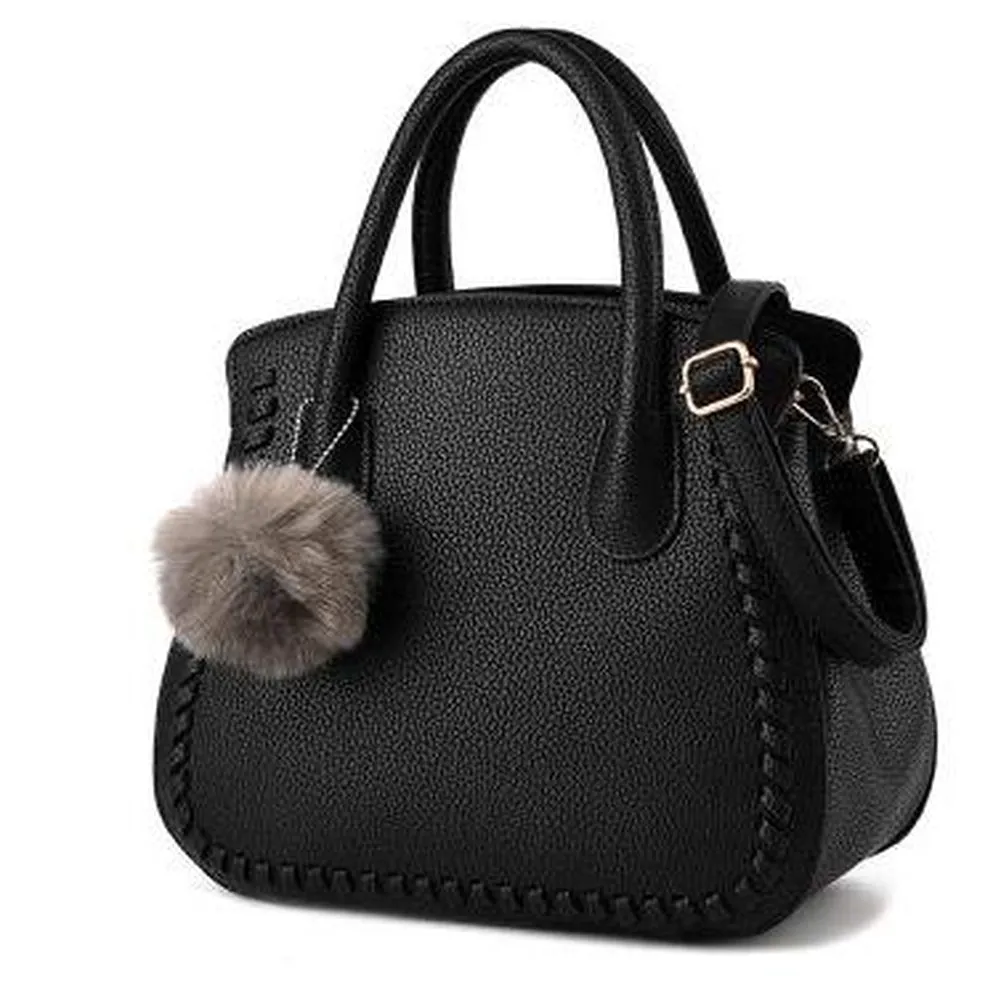 <bold>Top-Handle Bag / Satchel  <br>Vegan-Leather