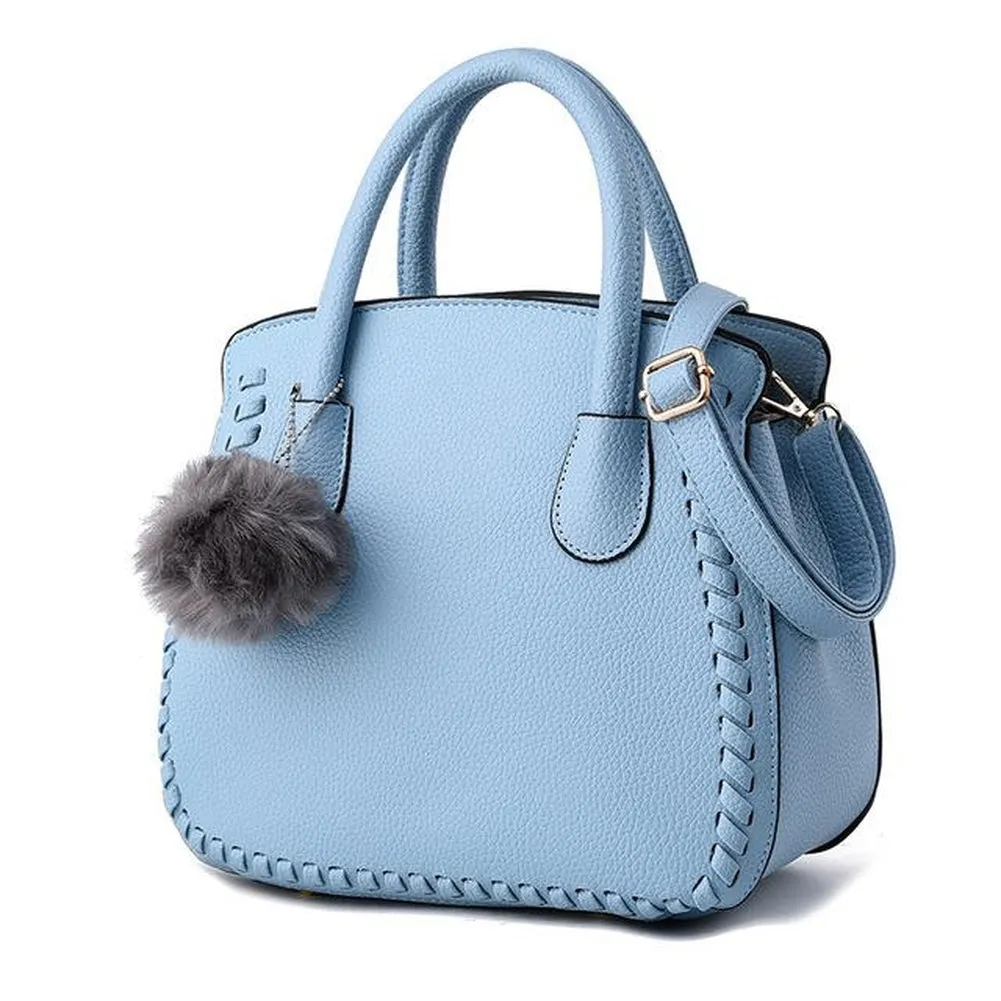 <bold>Top-Handle Bag / Satchel  <br>Vegan-Leather