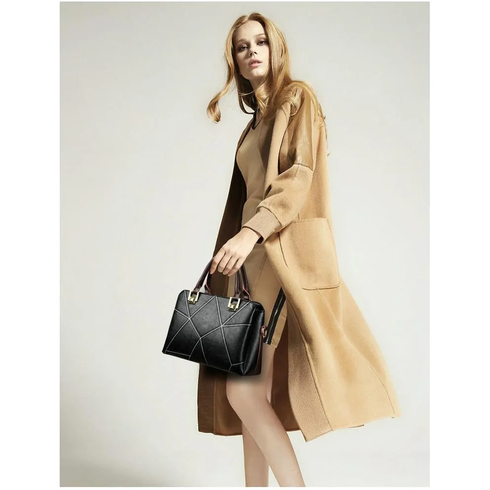 <bold>Top-Handle  / Crossbody Bag <br>Genuine-Leather