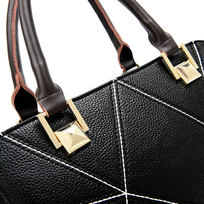 <bold>Top-Handle  / Crossbody Bag <br>Genuine-Leather