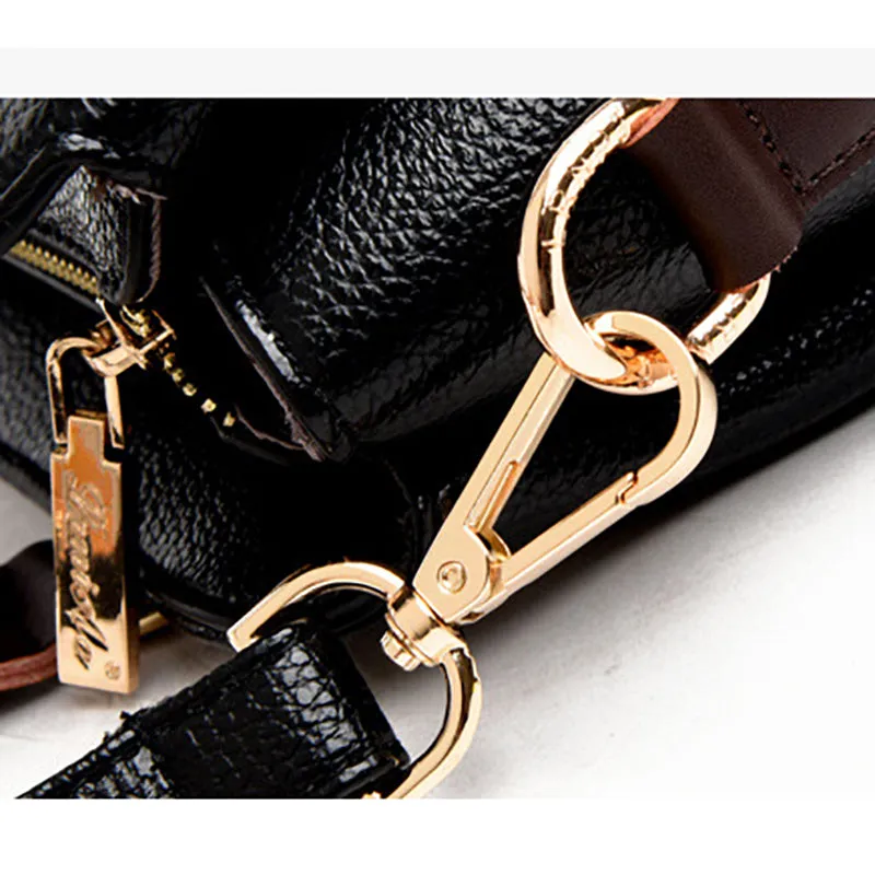 <bold>Top-Handle  / Crossbody Bag <br>Genuine-Leather