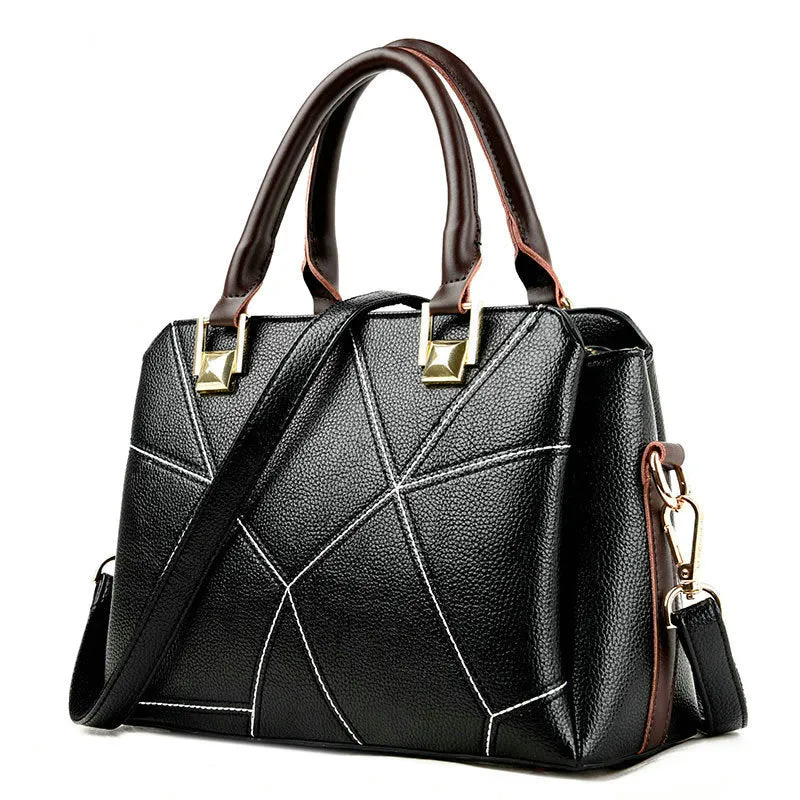 <bold>Top-Handle  / Crossbody Bag <br>Genuine-Leather