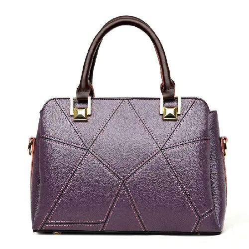 <bold>Top-Handle  / Crossbody Bag <br>Genuine-Leather