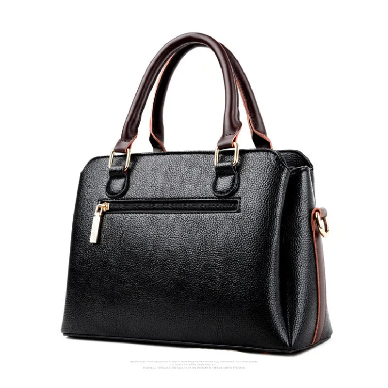 <bold>Top-Handle  / Crossbody Bag <br>Genuine-Leather