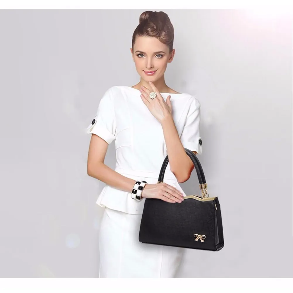 <bold>Top-Handle / Crossbody Bag <br>Vegan-Leather