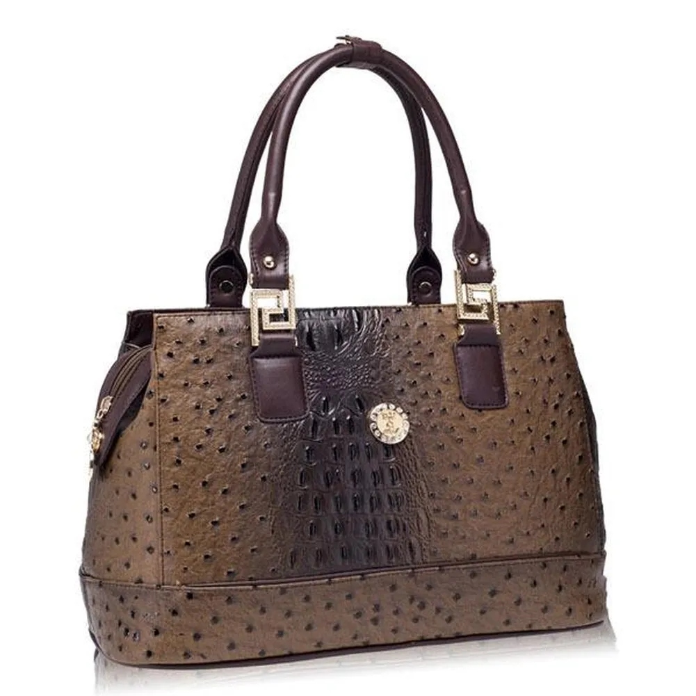 <bold>Top-Handle / Crossbody Bag <br>Vegan-Leather