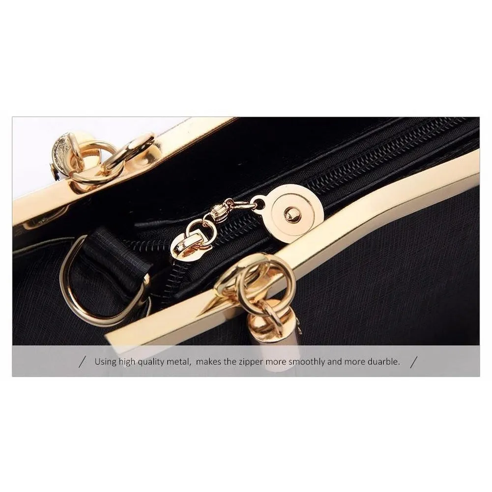 <bold>Top-Handle / Crossbody Bag <br>Vegan-Leather