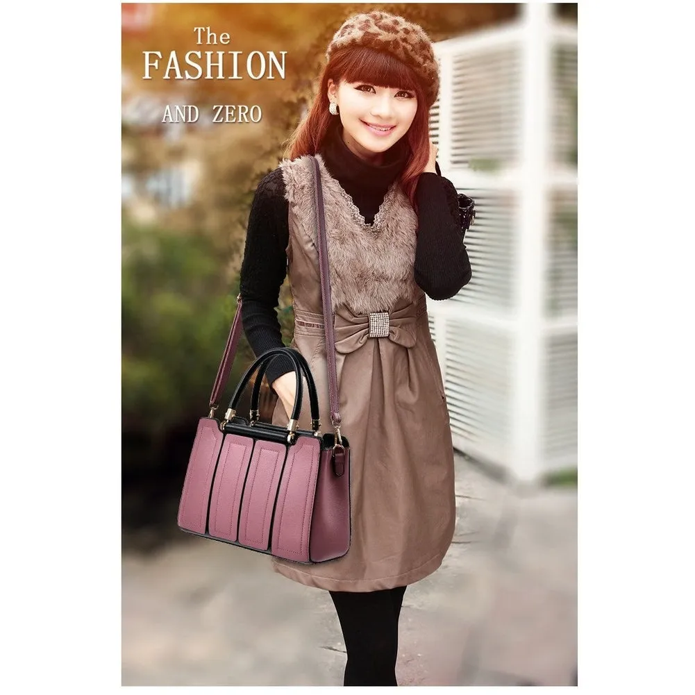 <bold>Top-Handle / Crossbody Bag  <br>Vegan-Leather
