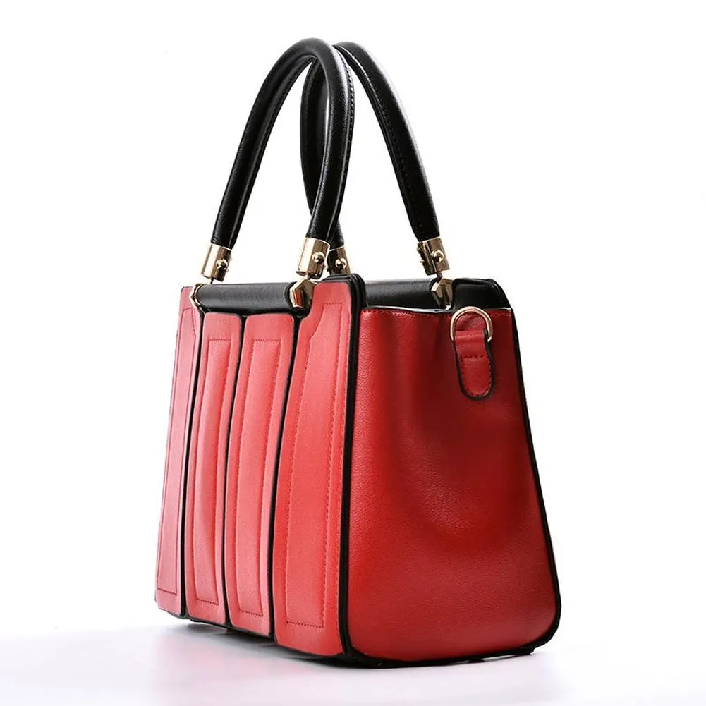 <bold>Top-Handle / Crossbody Bag  <br>Vegan-Leather
