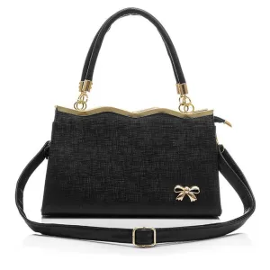 <bold>Top-Handle / Crossbody Bag <br>Vegan-Leather