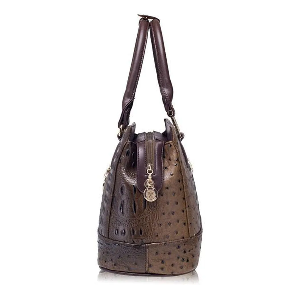 <bold>Top-Handle / Crossbody Bag <br>Vegan-Leather