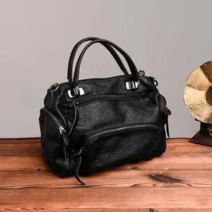 <bold>Top-Handle / Crossbody Bag <br>Vegan-Leather