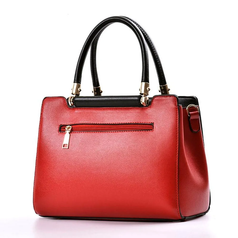<bold>Top-Handle / Crossbody Bag  <br>Vegan-Leather