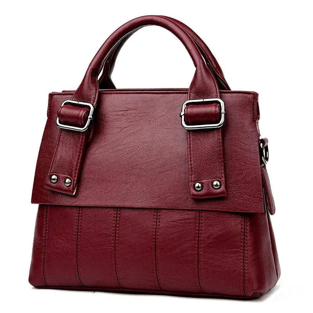 <bold>Top-Handle / Tote Bag  <br>Vegan-Leather