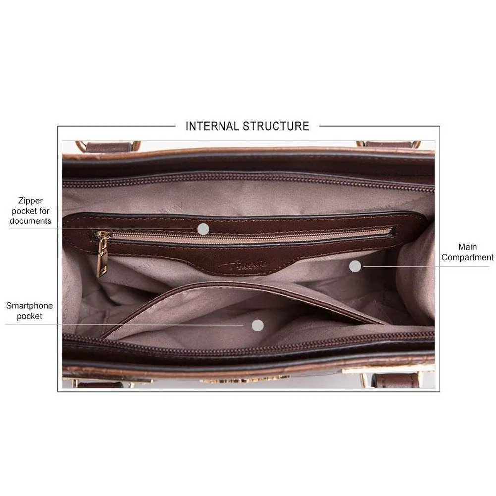 <bold>Top-Handle / Tote Bag  <br>Vegan-Leather
