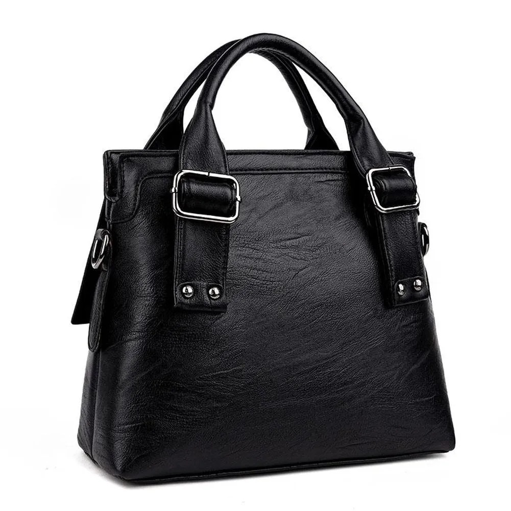 <bold>Top-Handle / Tote Bag  <br>Vegan-Leather