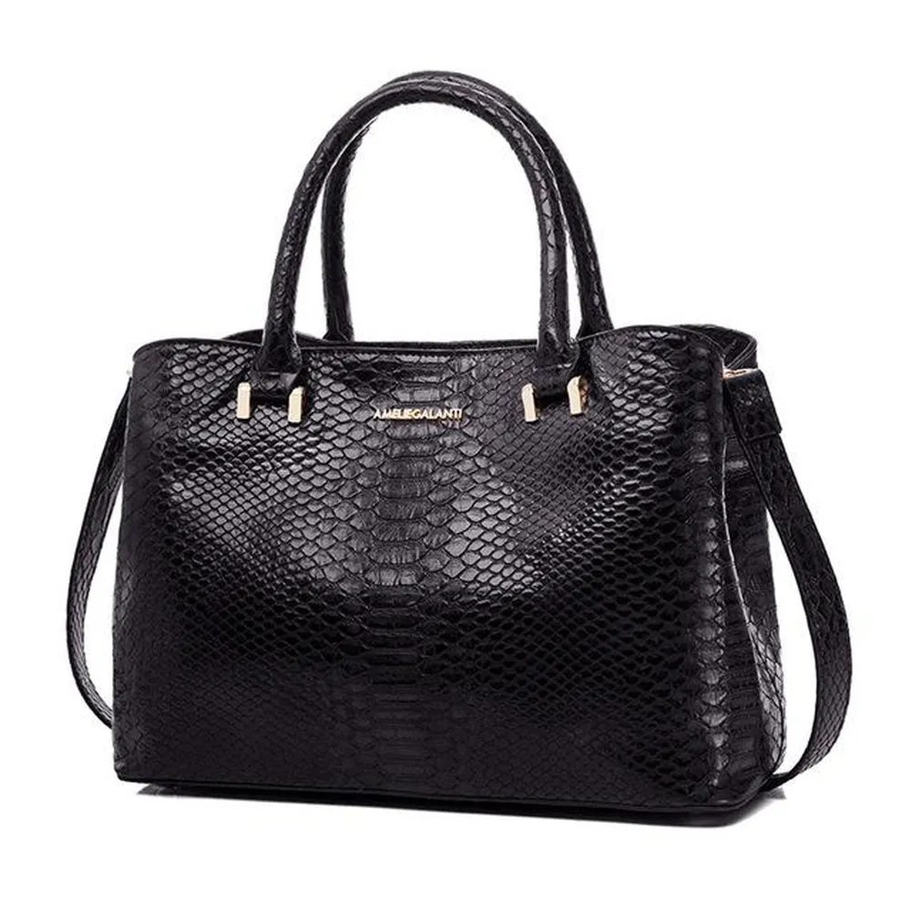 <bold>Top-Handle / Tote Bag <br>Vegan-Leather