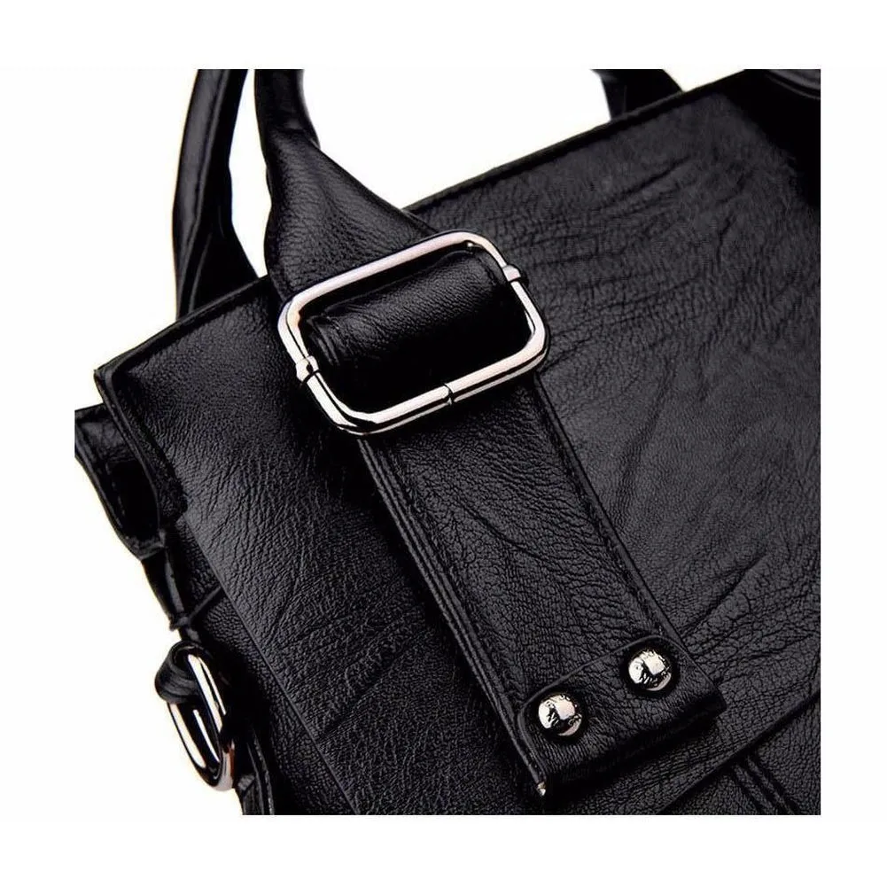 <bold>Top-Handle / Tote Bag  <br>Vegan-Leather