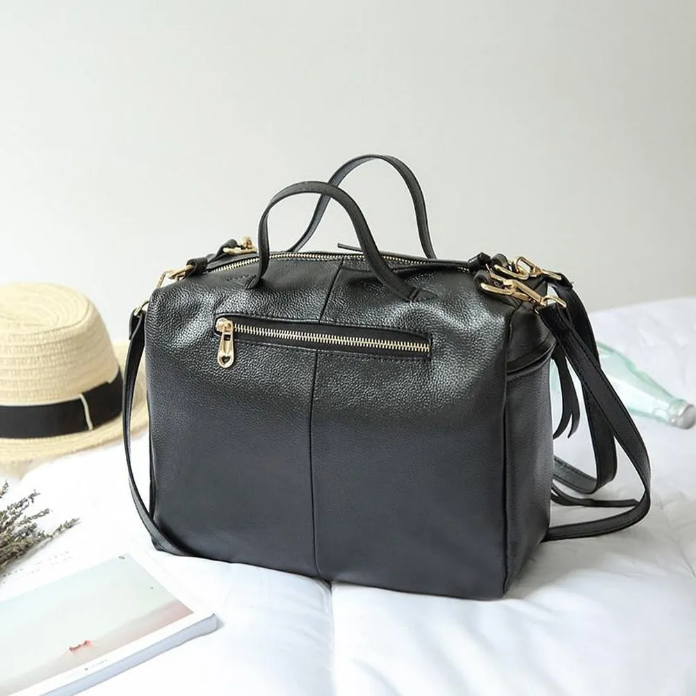<bold>Tote / Crossbody Bag  <br>Vegan-Leather