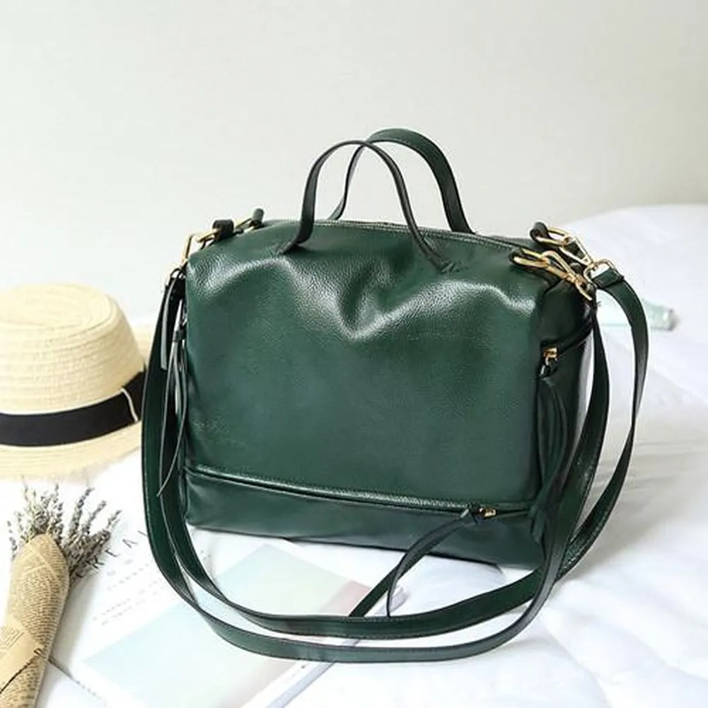 <bold>Tote / Crossbody Bag  <br>Vegan-Leather