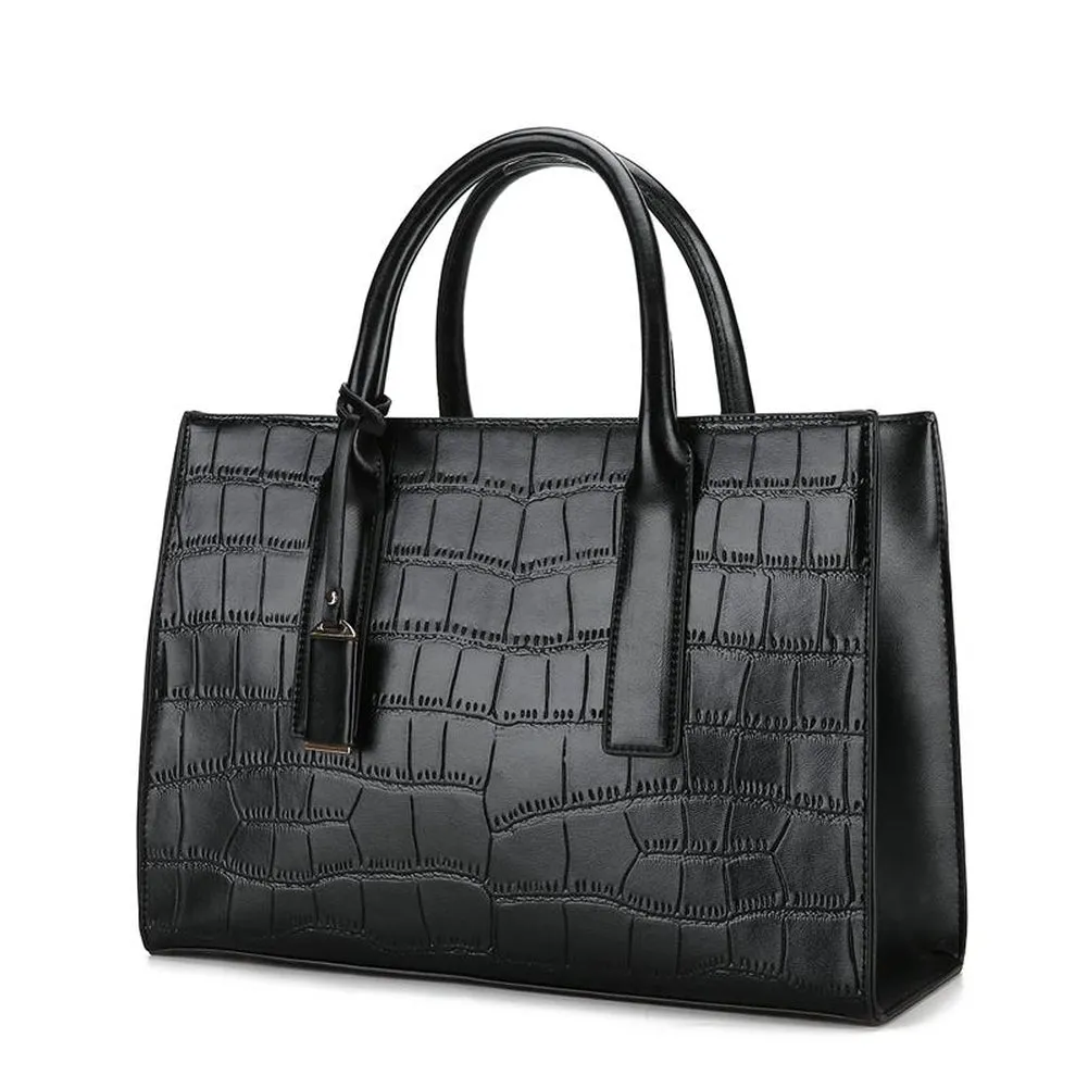 <bold>Tote / Shoulder Bag <br>Vegan-Leather